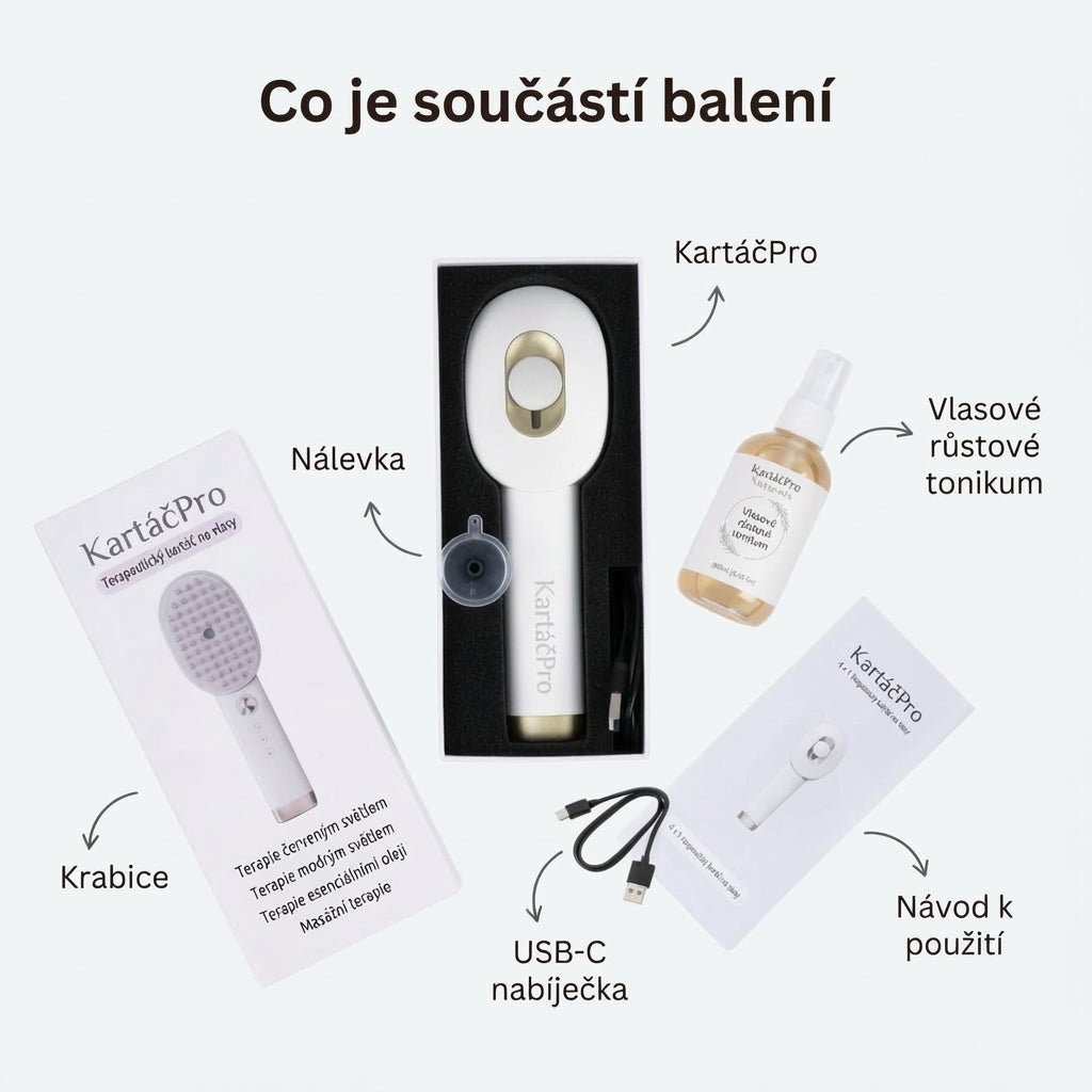 Vlasové růstové tonikum KartáčPro™